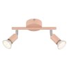 Globo Matrix Plafondlamp, Plafondspot, Wandlamp, Muurspot Roze, 2-lichts