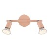 Globo Matrix Plafondlamp, Plafondspot, Wandlamp, Muurspot Roze, 2-lichts