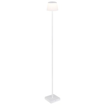 Globo Gregoir Staande lamp LED Wit, 1-licht