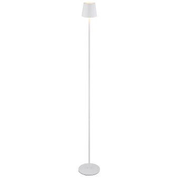 Globo Vannie Staande lamp LED Wit, 1-licht