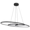 Globo Spira Hanglamp LED Zwart, 1-licht