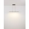 Globo Quito Hanglamp LED Donkerbruin, Zwart, 1-licht