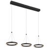 Globo Grenvix Hanglamp LED Zwart, 1-licht