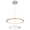 Globo Umbra Hanglamp LED Goud, Zilver, 1-licht, Afstandsbediening