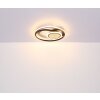 Globo Pikara Plafondlamp LED houtlook, 1-licht