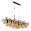 Globo Udo Hanglamp Goud, Zwart, 6-lichts