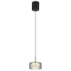 Globo Fogsy Hanglamp LED Zwart, 1-licht