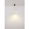 Globo Fogsy Hanglamp LED Zwart, 1-licht