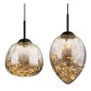 Globo Firefly Hanglamp LED Zwart, 1-licht