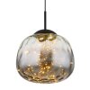 Globo Firefly Hanglamp LED Zwart, 1-licht