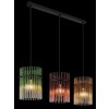 Globo Gorley Hanglamp Zwart, 3-lichts