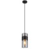 Globo Scarfina Hanglamp Zwart, 1-licht