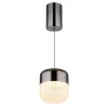 Globo Cristallica Hanglamp LED Antraciet, 1-licht