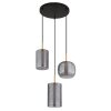 Globo Lampigna Hanglamp LED Messing, Zwart, 1-licht