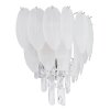 Globo Dalton Wandlamp Chroom, 3-lichts