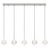 Globo Aida Hanglamp LED Chroom, 1-licht