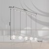 Globo Aida Hanglamp LED Chroom, 1-licht