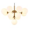 Globo Grappy Hanglamp Goud, 13-lichts