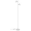 Globo James Staande lamp Wit, 2-lichts