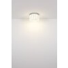 Globo Klunka Plafondlamp LED Chroom, 1-licht, Afstandsbediening