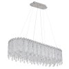 Globo Klunka Hanglamp LED Chroom, 1-licht, Afstandsbediening