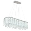 Globo Klunka Hanglamp LED Chroom, 1-licht, Afstandsbediening