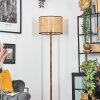 Ramila Staande lamp Natuurlijke kleuren, Zwart, 1-licht