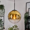 Gastor Hanglamp, Kogellampje 30 cm Goud, Duidelijk, 1-licht