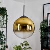 Gastor Hanglamp, Kogellampje 30 cm Goud, Duidelijk, 1-licht