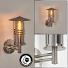 Forli Wandlamp voor buiten Zilver, 1-licht