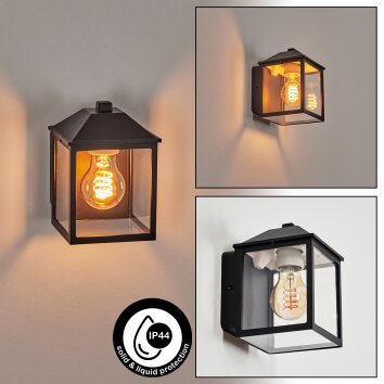 Ugerby Wandlamp voor buiten Zwart, 1-licht