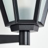 Falfosa Wandlamp voor buiten Zwart, 1-licht, Bewegingsmelder