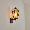 Falfosa Wandlamp voor buiten Zwart, 1-licht, Bewegingsmelder