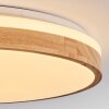 Sofo Plafondlamp, Paneel LED Wit, 1-licht, Afstandsbediening