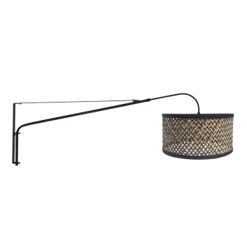 steenhouwer Classy Wandlamp Zwart, 1-licht