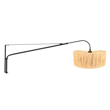 steenhouwer Classy Wandlamp Zwart, 1-licht