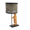 steenhouwer Animaux Tafellamp Zwart, 1-licht