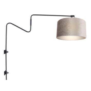 steenhouwer Linstrøm Wandlamp Zwart, 1-licht