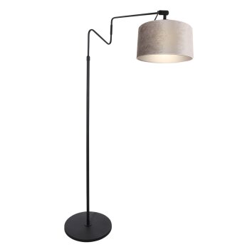 steenhouwer Linstrøm Staande lamp Zwart, 1-licht