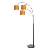 steenhouwer Light Staande lamp Zwart, 3-lichts