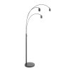 steenhouwer Light Staande lamp Zwart, 3-lichts