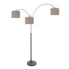 steenhouwer Light Staande lamp Zwart, 3-lichts