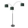 steenhouwer Light Staande lamp Zwart, 3-lichts