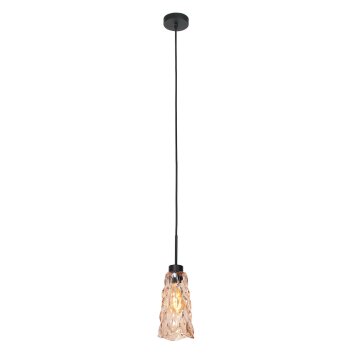 steenhouwer Vidrio Hanglamp Zwart, 1-licht