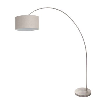 steenhouwer Solva Staande lamp Staal geborsteld, 1-licht