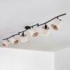 Bassagoda Plafondlamp Beige, Wit, 6-lichts