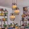 Macken Hanglamp, Hanglamp Zwart, 3-lichts