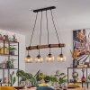 Koyoto Hanglamp, Kogellampje, Hanglamp Natuurlijke kleuren, Zwart, 4-lichts