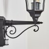 Lavajo Buitenlicht, Wandlamp voor buiten Zwart, 1-licht, Bewegingsmelder