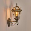 Lavajo Buitenlicht, Wandlamp voor buiten Goud, Zwart, 1-licht